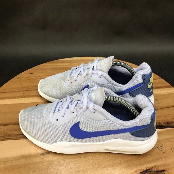 Nike Air‎ Max Oketo Gray Blue Mesh Running Shoes Low Top Lace Up Womens Size 6 - Picture 4 of 8